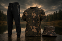 Ensemble Fox Camo – T-shirt + Joggers + Bob
