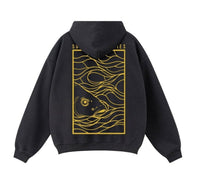 Premium HD - Design Carpe Carré - Sweat à capuche