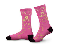 Delphin Happy Fishing - Chaussettes - Confortables - Taille 38-41 - Rose