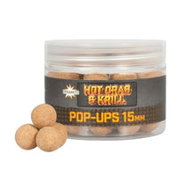 Pop-Ups Hot Crab & Krill - Appât alimentaire - 15mm