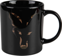 Mok en céramique noir et camouflage tête