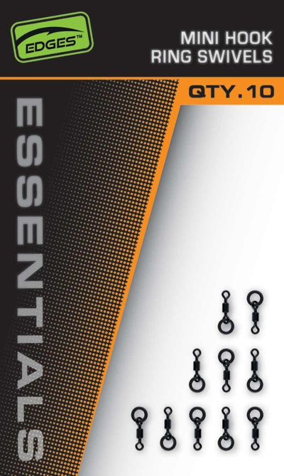 Fox Edges Mini Hook Ring Swivels - dé KarperCentrale