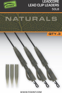 Edges Naturals Clips à Plomb Power Grip avec Leadcore