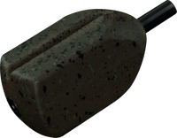 Plomb carré en ligne avec rainure