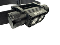 Lampe frontale UV - Rechargeable - LED blanche/UV