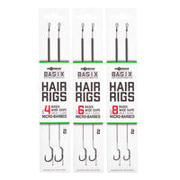 Basix Hair Rigs - Large Ouverture - Sans Ardillon