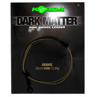 Dark Matter Bas de ligne - 30 cm - Emerillon à anneau transparent - 30LB