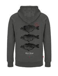Sweat à capuche - 3 Kings - Gris