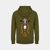 Sweat à capuche enfant - Cuir véritable