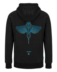 Sweat à capuche Take Flight - Design Martin-pêcheur