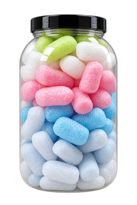 Mousse PVA - Multicolore - Conteneur