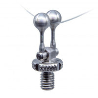 P1 - Clip à boule en acier inoxydable pour porte-canne