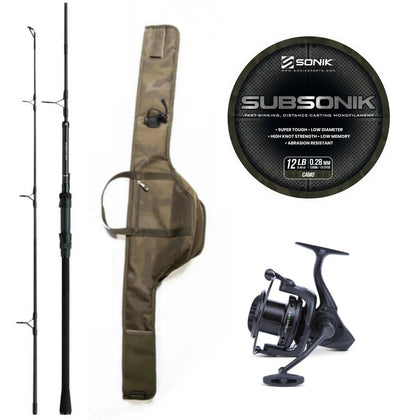 Ensemble complet avec 1 canne