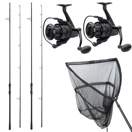 Ensemble complet avec 2 cannes