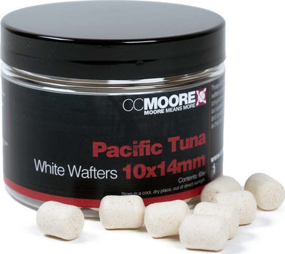 Pacific Tuna - Dumbell Wafters - Blanc - 10x14mm