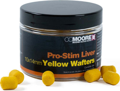 Pro-Stim Foie - Dumbell Wafters - Jaune - 10x14mm