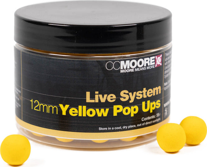 Système Live - Pop-ups - 12mm - Jaune