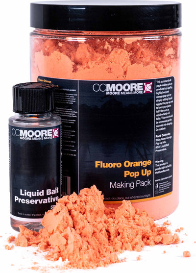 Pack de fabrication de pop-up orange fluoro - 200g