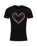 T-shirt femme Love - Noir
