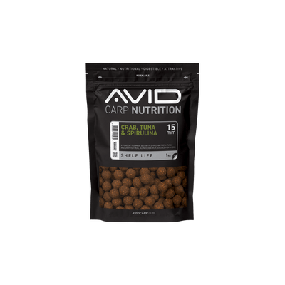 Avid Carp Crab, Tuna & Spirulina - Boilies - KarperCentrale
