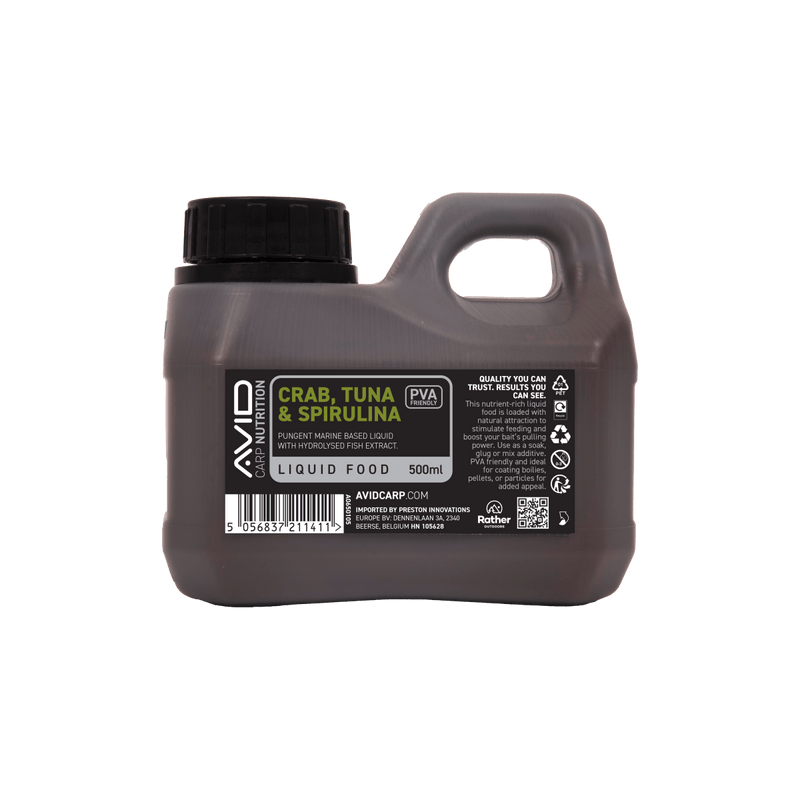 Crabe, Thon et Spiruline - Nourriture Liquide