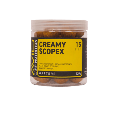 Avid Carp Creamy Scopex - Wafter - KarperCentrale