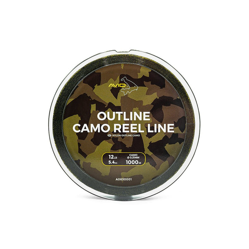 Ligne principale Outline Camo pour moulinet 1000m (Ligne principale)