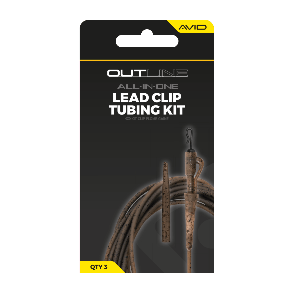 Avid Carp Outline - Lead Clip Tubing Kit - KarperCentrale