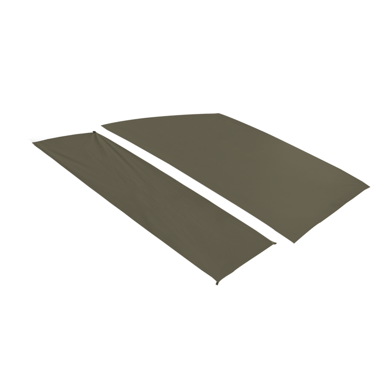 Abri d'Écran Compact Robuste avec Tapis de Sol Prolongé