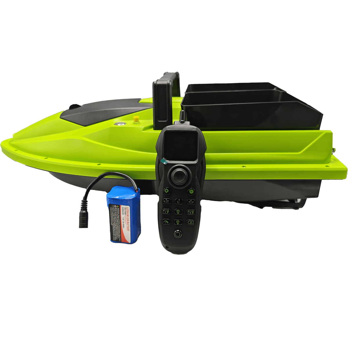 Booster Carp Medium Bait Boat - Hi - Viz - Basic - KarperCentrale