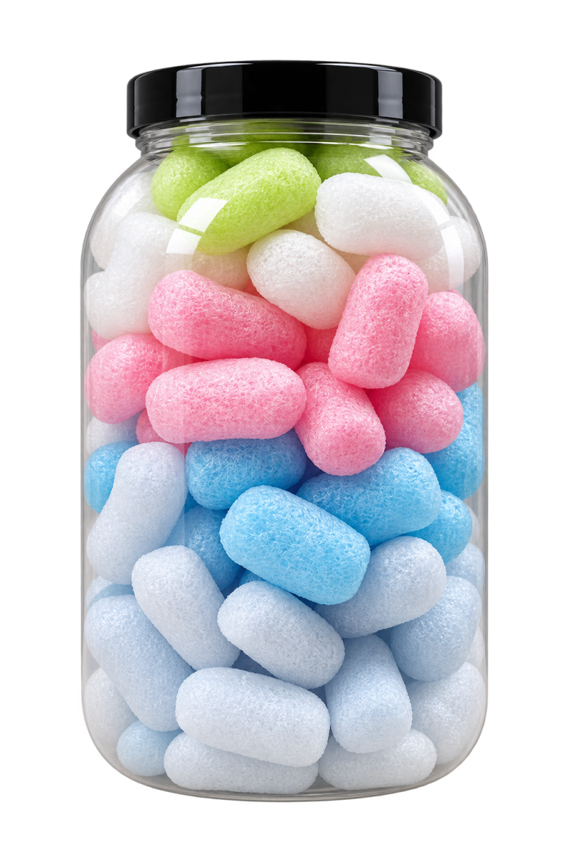 Mousse PVA - Multicolore - Conteneur
