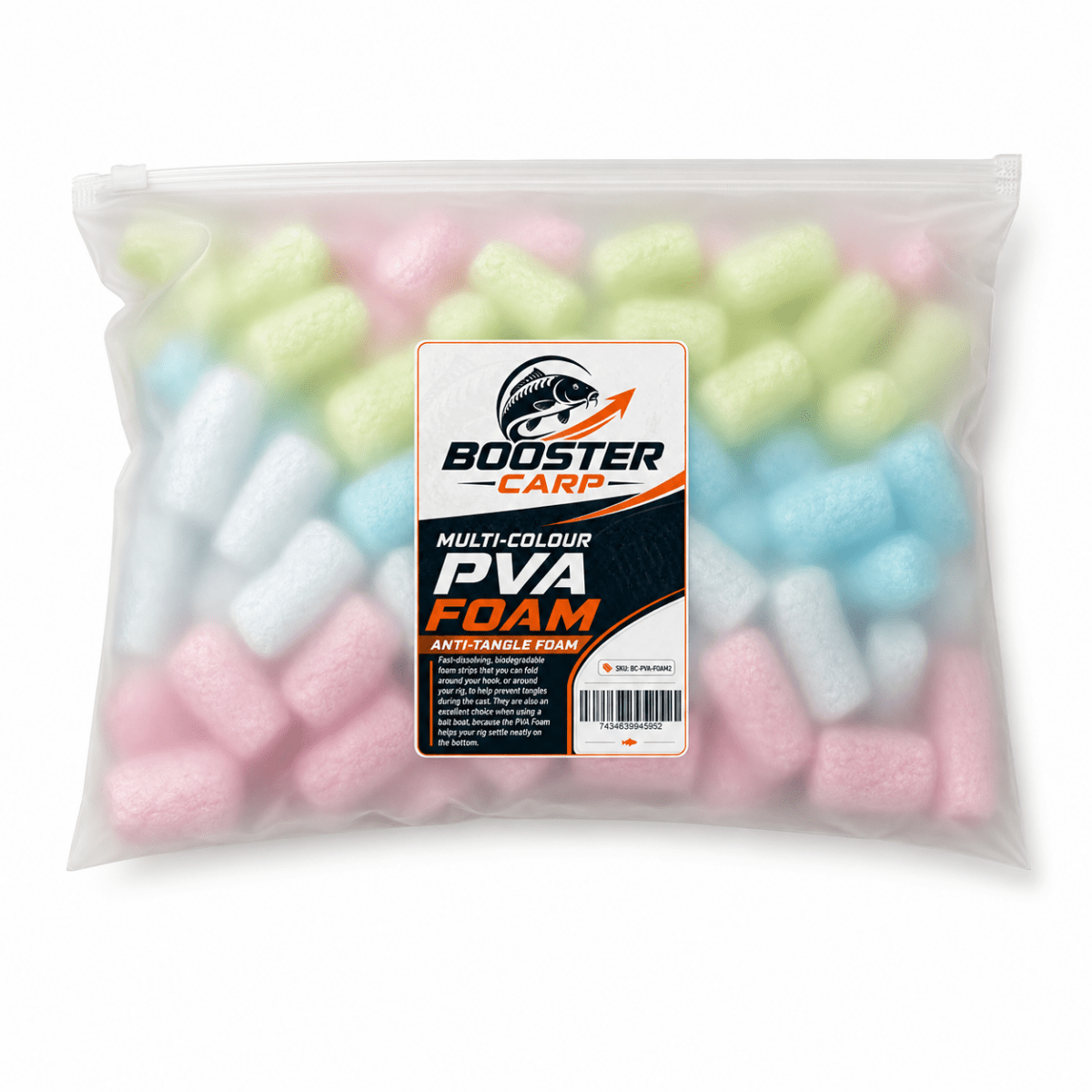 Booster Carp PVA Schuimpjes - Meerdere kleuren - KarperCentrale