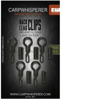 Carp Whisperer Back Lead Clips - 5pcs - KarperCentrale