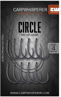Carp Whisperer Circle Hook - 10pcs - KarperCentrale