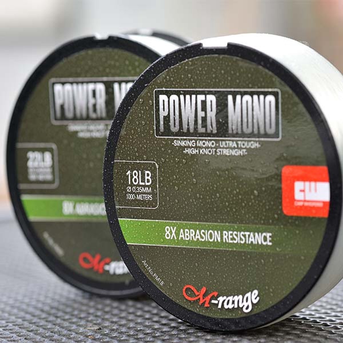 Carp Whisperer Power Mono - 1000m - KarperCentrale