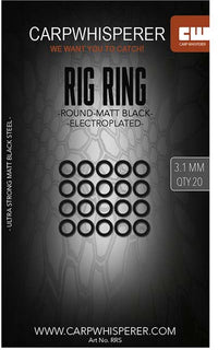 Carp Whisperer Rig Rings - 20pcs - KarperCentrale