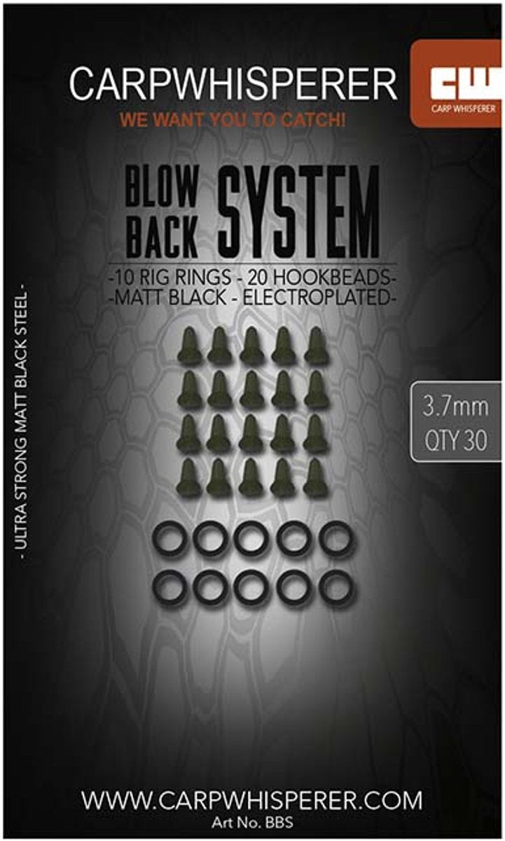 Anneaux ronds pour montages - Système de retour - 10 pièces - Vert herbeux