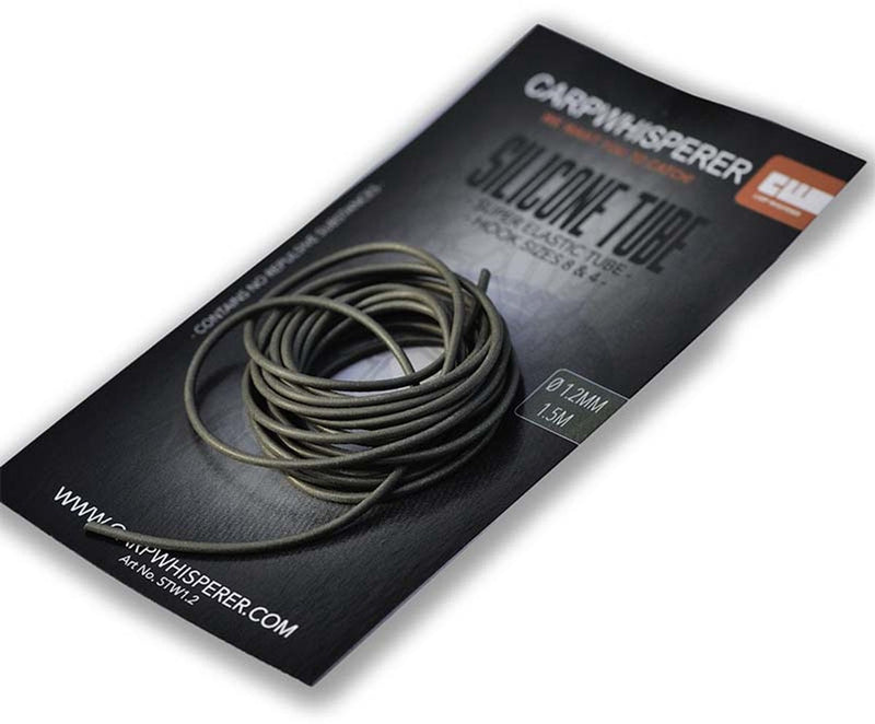 Tube en silicone - Super élastique - Tailles d'hameçons 4-8