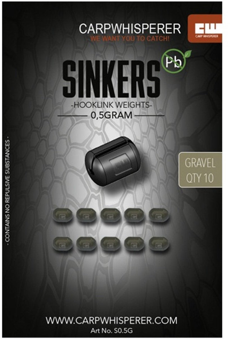 Plomb - Poids à Changement Rapide pour Pop-Ups - 10 pièces - Vert Herbeux