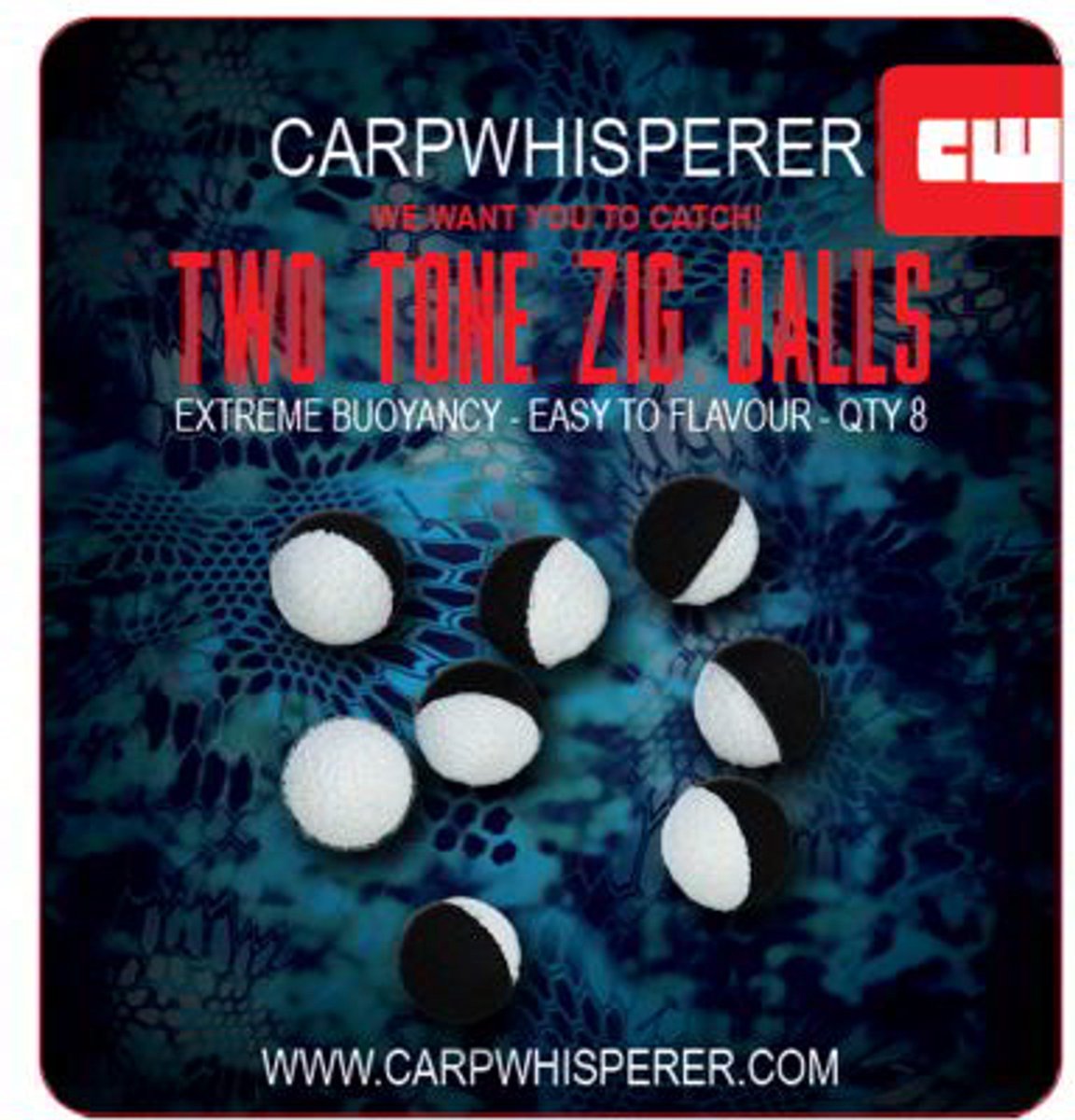 Carp Whisperer Zig Balls - 10mm - KarperCentrale