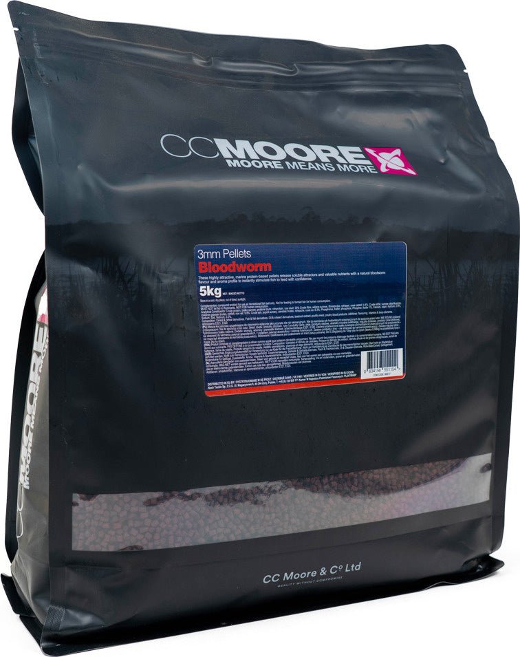 CC Moore Bloodworm Pellets - 5KG - KarperCentrale