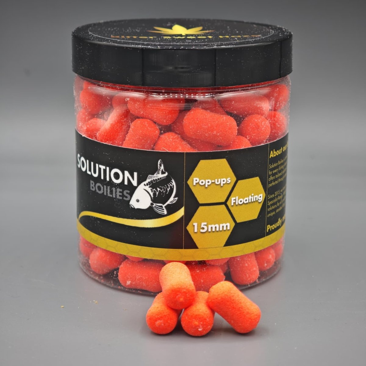CC Solution Boilies Bitter Sweet Haze - Pop Ups - 16mm - Dumbell - Rood - KarperCentrale