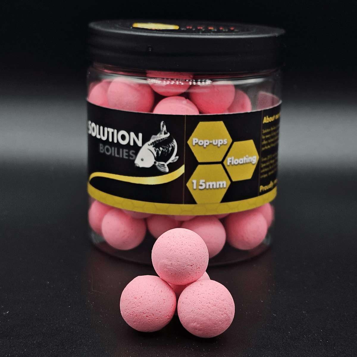 CC Solution Boilies Honey Citrus - Pop ups - 15mm - Roze - KarperCentrale
