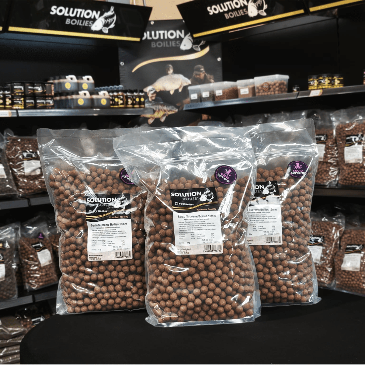 CC Solution Boilies Squid Supreme Boilies - 15KG - Box Deal - KarperCentrale
