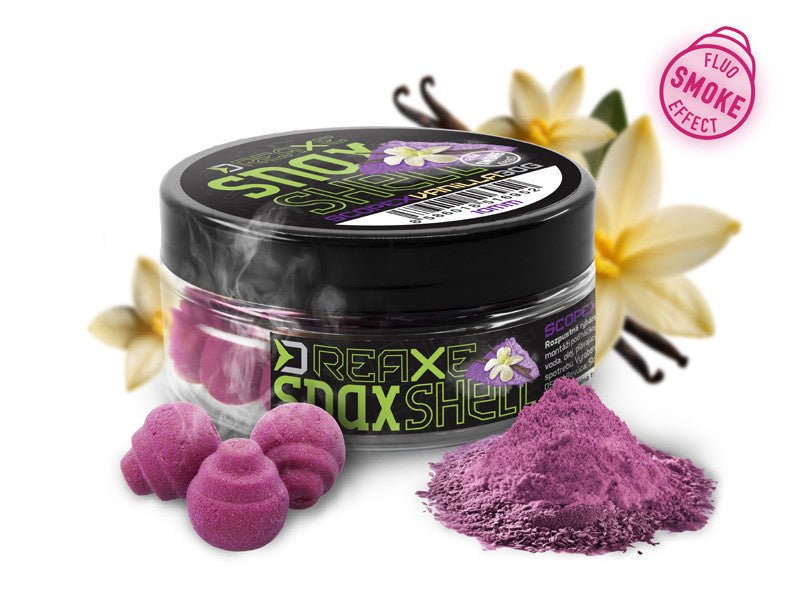 D Snax - Scopex et Vanille - Forme coquillage - Effet fumée - Wafters