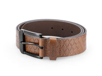 Ceinture en cuir - « Écailles »
