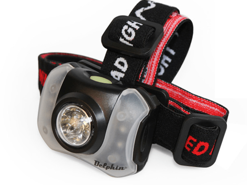 Polar X - Lampe frontale - LED rouge et blanche