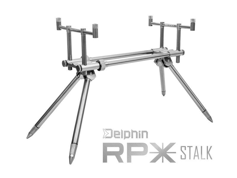 Delphin RPX Stalk Silver - Rodpod voor 2 Hengels - KarperCentrale