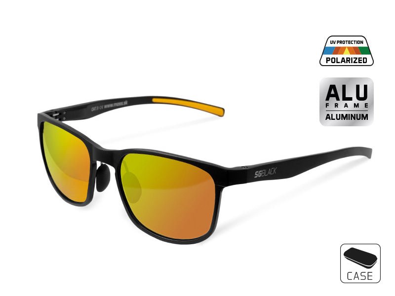 SG Black - Verre orange - Lunettes de soleil polarisantes