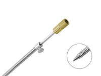 Bâton télescopique pour banc - Acier